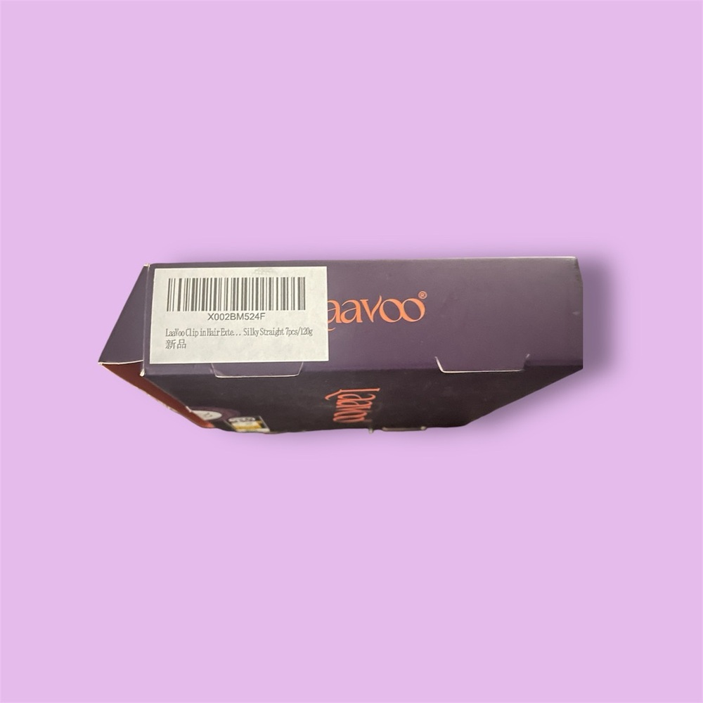 ♦️NEW In Box♦️LaaVoo Clip in Hair Extensions - Picture 3 of 5